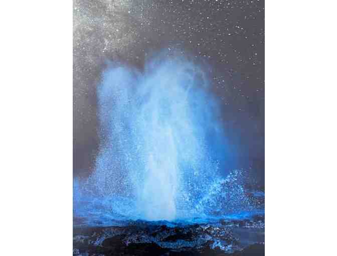 'Breath from Core of Creation' Poipu, Photograph by Dr. Lloyd Fujimoto