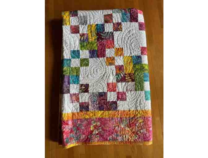 Heartwarming Quilt by Maile Masuoka