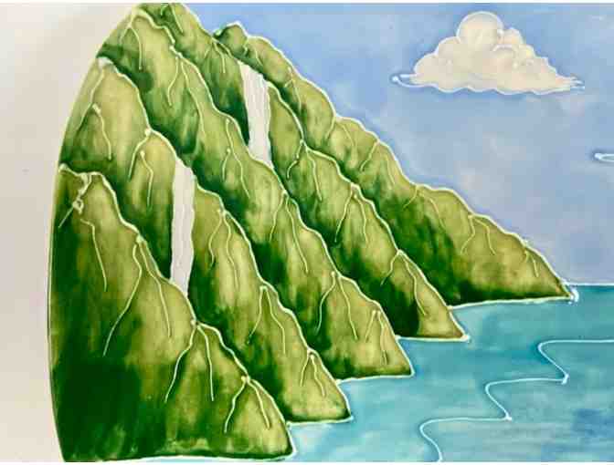 Na Pali Coast Plate from Banana Patch Studio