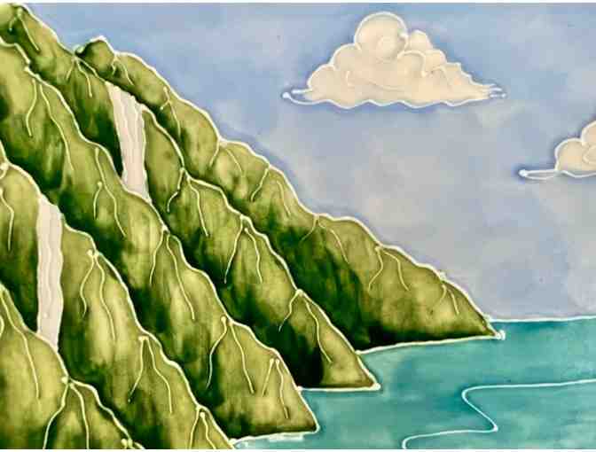 Na Pali Coast Plate from Banana Patch Studio