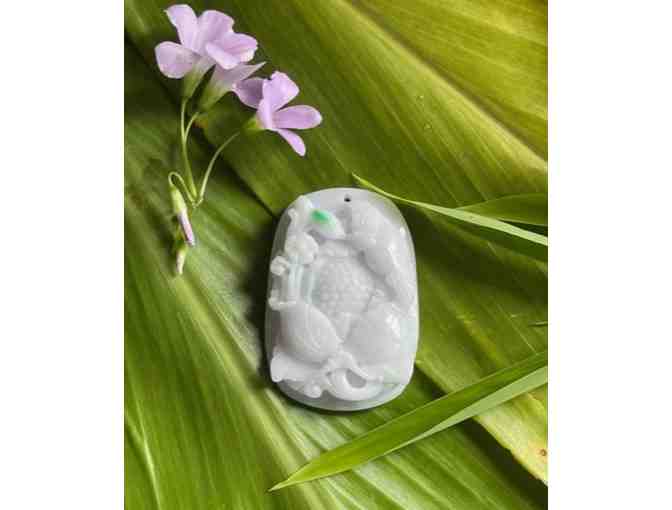 Lavender Jade Pendant, Remember Kauai