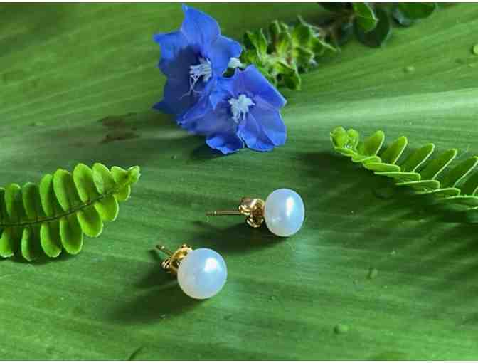 Authentic Fresh Water Pearl Earrings by Remember Kauai