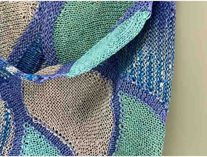 100% Silk Cowl Handknit by Sharon MacTavish