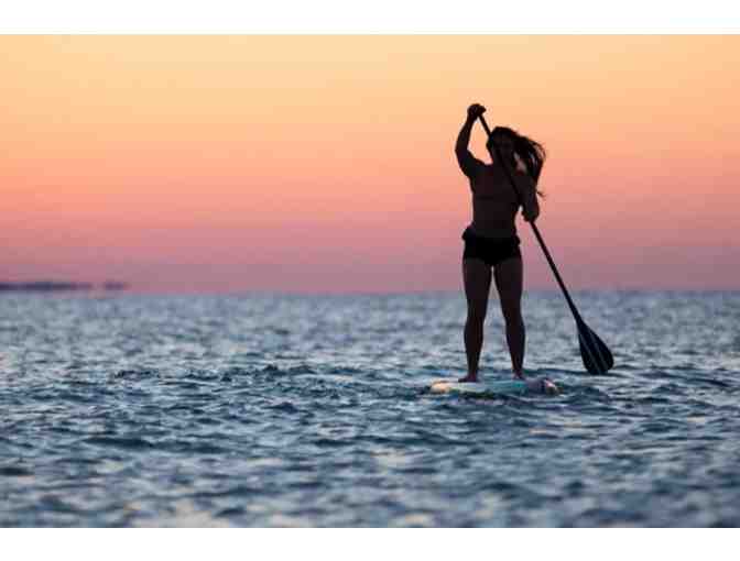 Hanalei Surf School Paddle Boarding for 4