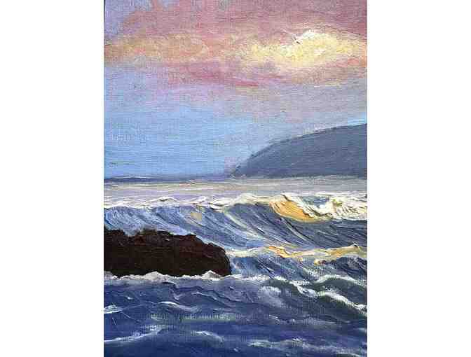 'Break of Day, Kauai', Original Oil Painting by Sandra Ambrose, Kauai