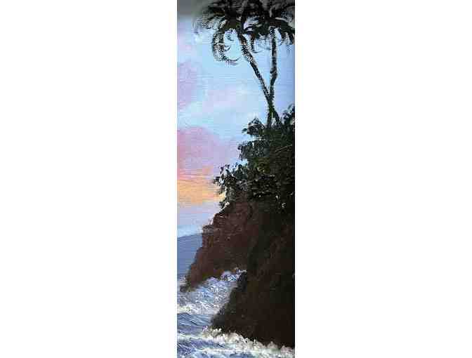 'Break of Day, Kauai', Original Oil Painting by Sandra Ambrose, Kauai