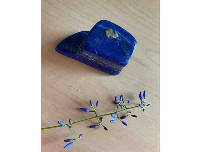 348 ct Lapis Stone, Remember Kauai