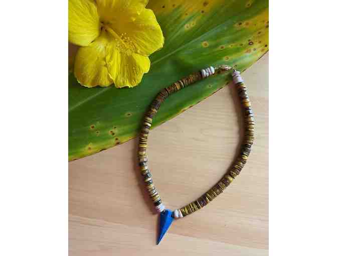 Tiger Eye Heishi Necklace, Remember Kauai