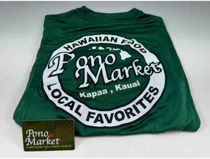 Pono Market XL and Youth L Shirts plus (2) $20 Gift Cards - Photo 1