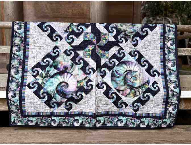 "Sea Shells" Quilt from Vicky's Fabrics - Photo 1