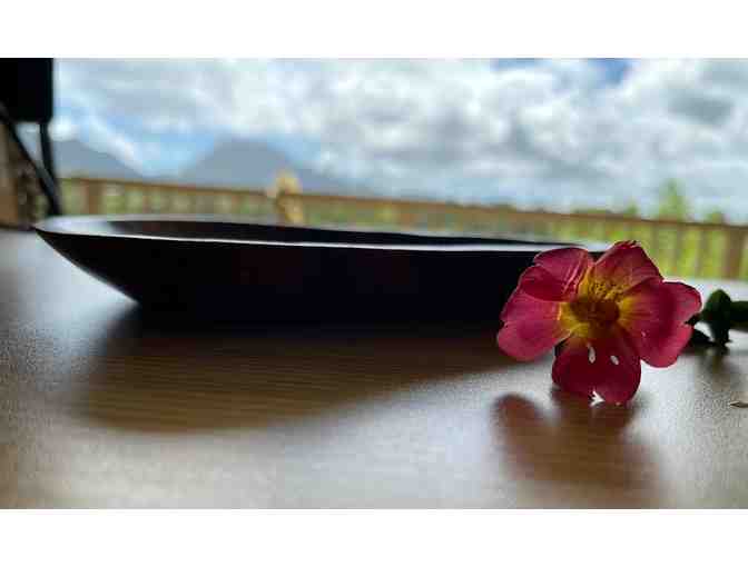 Milo Wood Platter By Mark Hubbard, Kauai