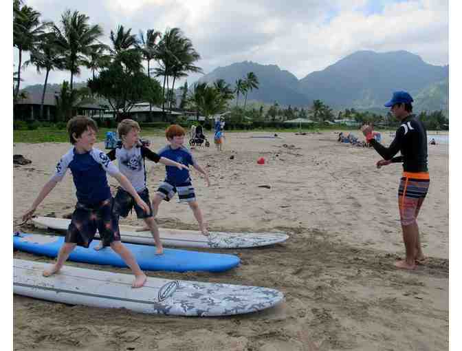 Paddle Boarding for 1 to 4 Hanalei Surf School
