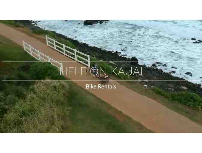 Hele on Kauai Bike Rentals Two 2 HR Bike Rides for 2