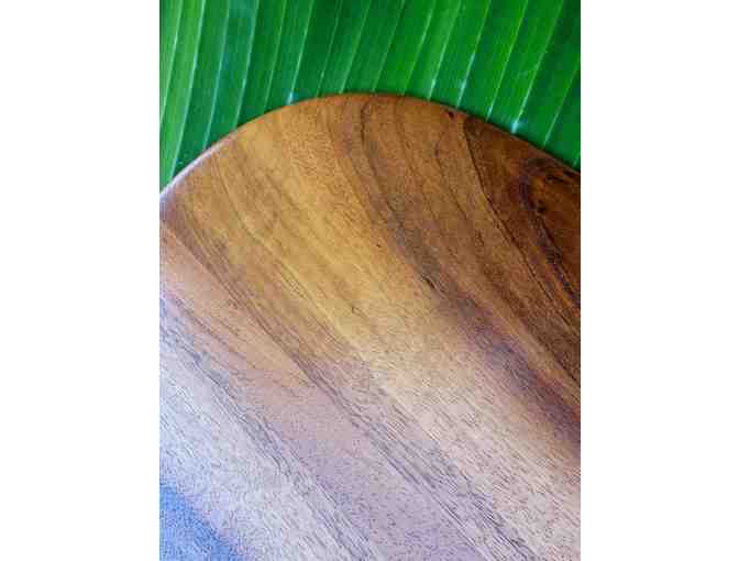 Outrigger Koa Wood Steering Canoe Paddle by Ray Nitta