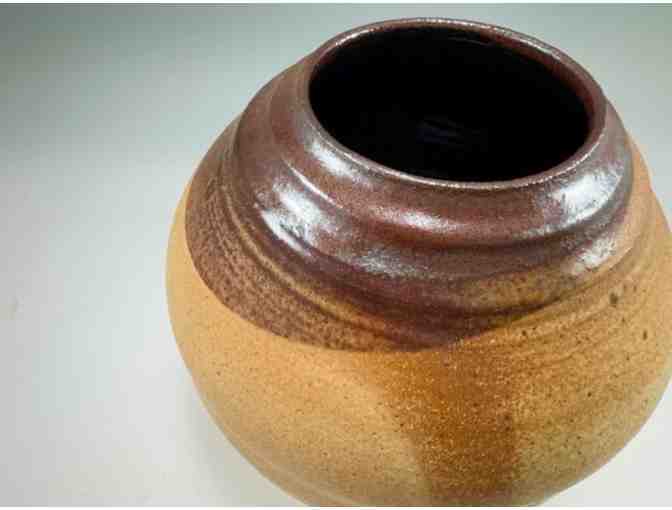 Handcrafted Ceramic Vase by Daijo Kaneshiro, Kauai Zen Practitioner