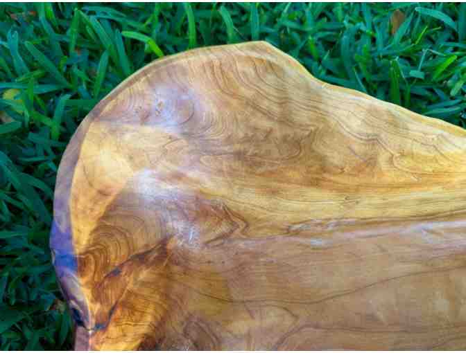 Hand-Carved Wooden Bowl