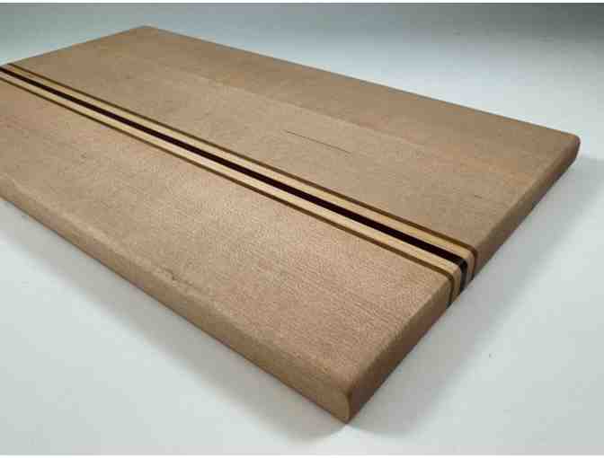 Maple Cutting Board 2 with Koa Strings by Keith Arakaki, Kauai