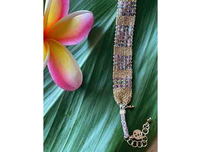 Loom Woven Beaded Bracelet by Dag Gioielli from Kiko