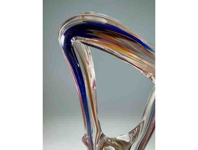 Hand Blown Glass Sculpture