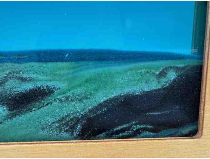 Exotic Moving Sand Sculpture by Kela&rsquo;s Glass