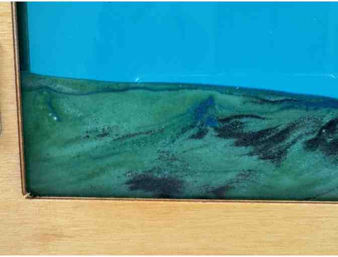 Exotic Moving Sand Sculpture by Kela&rsquo;s Glass