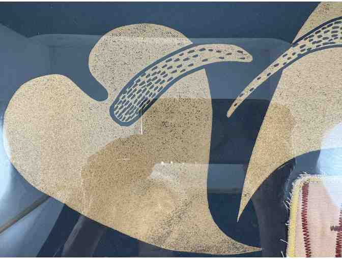 Lawai Anthuriums Handmade Original Woodblock Print by Shannon Hiramoto