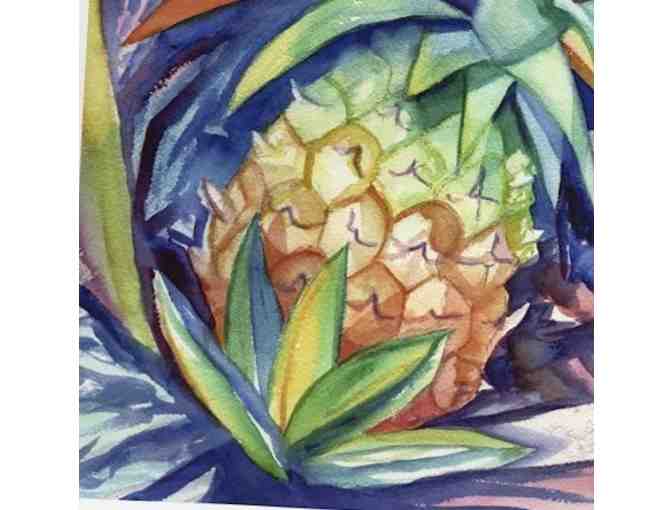 Fine Art Print 'Pineapple Paradise' By Marionette Taboniar