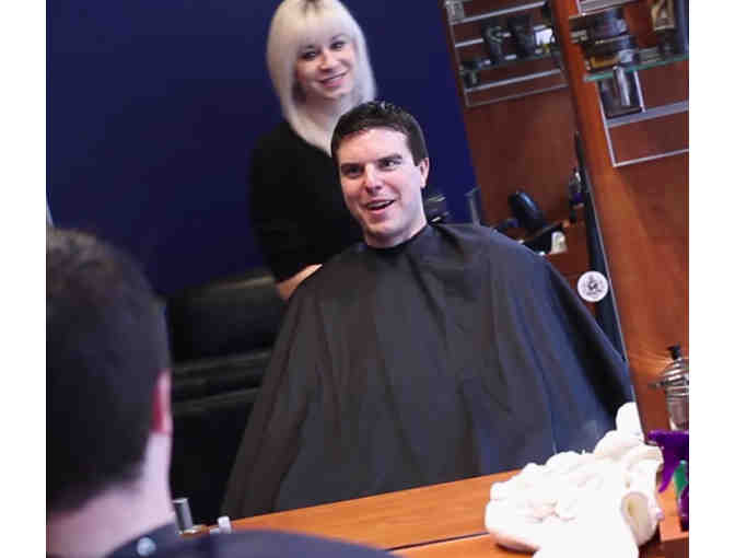 Signature Haircut, Mini Facial, and MANicure at Chicago's iMale Salon