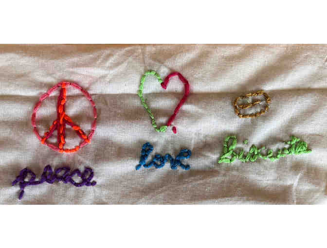 Classroom Project: Amy Price and Lydia Lewis' Embroidered Values