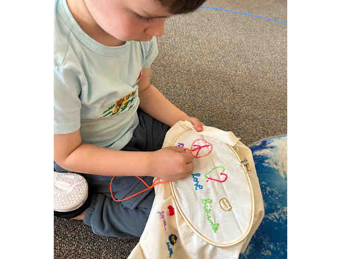 Classroom Project: Amy Price and Lydia Lewis' Embroidered Values