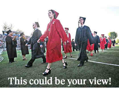 Premium Field Level Graduation Viewing Package