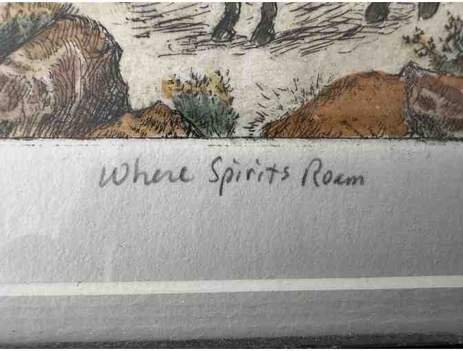 'Where Spirits Roam', fine Vaquero Art by Deborah Kunic, Buckaroo Artist