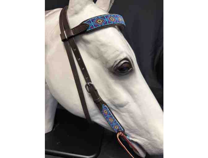 Beaded Headstall and Breast Collar