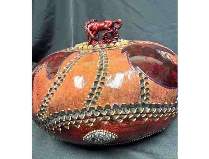 Decorative Gourd by Joyce Campbell