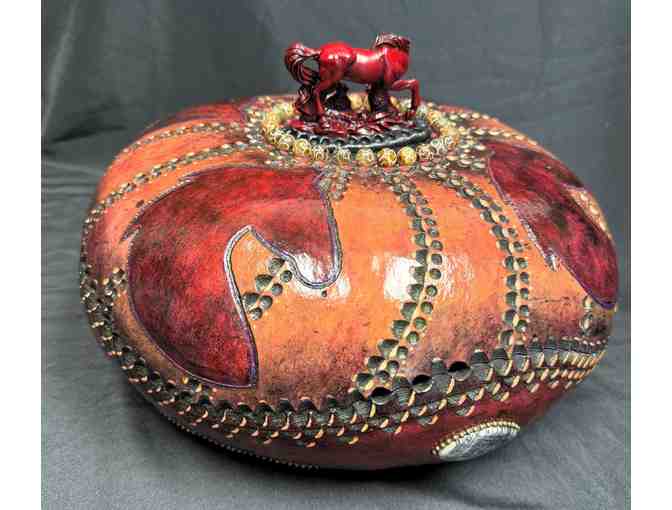Decorative Gourd by Joyce Campbell