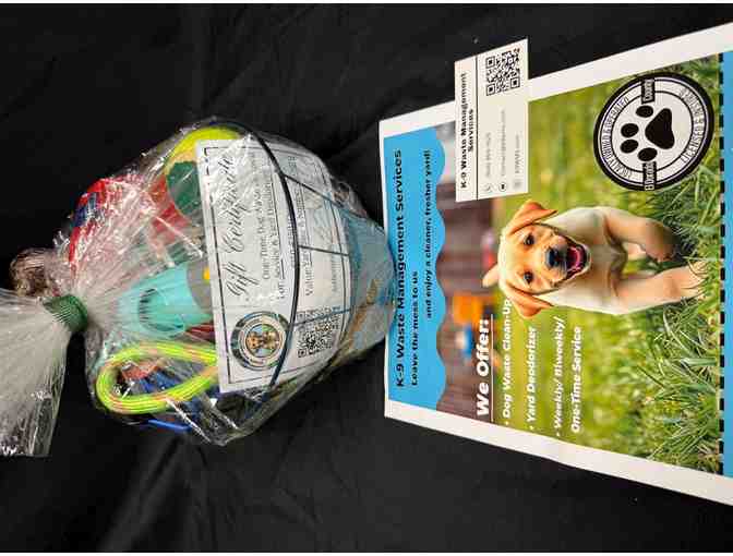 K-9 Waste Removal Services Gift Basket