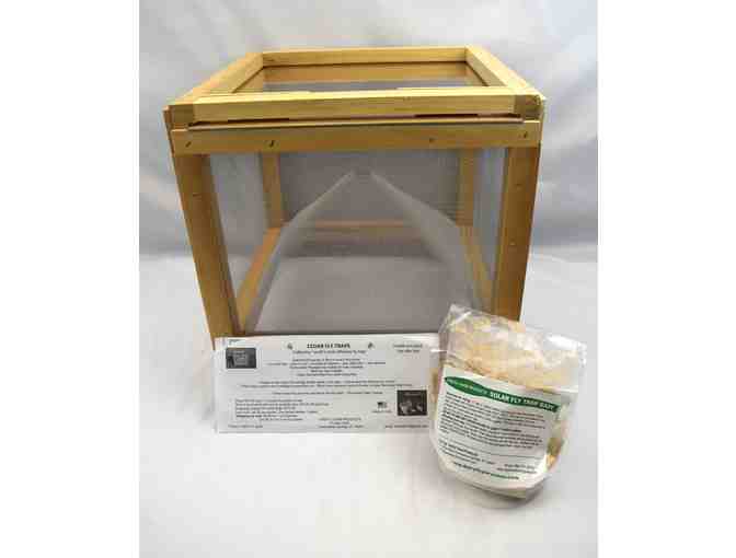 Four (4) Cedar Fly Traps by Useful Farm Products