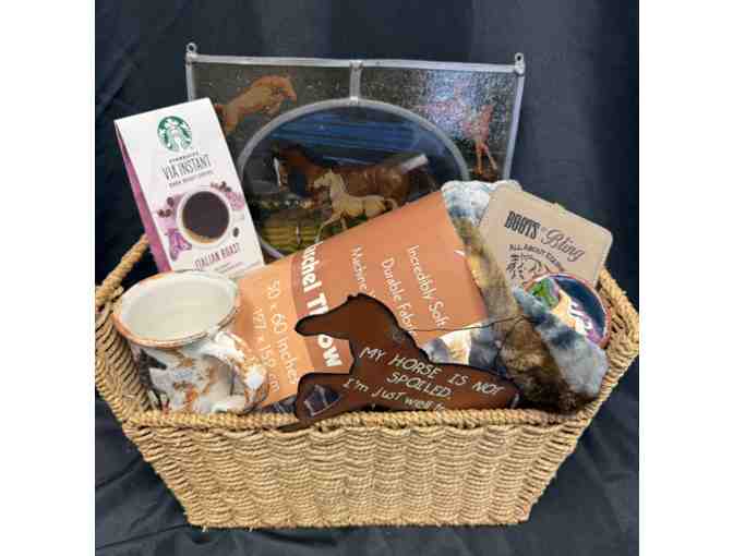 Horse Lover's Coffee & Relaxation Basket
