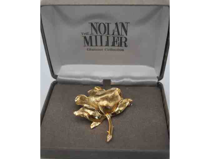 A Lovely Trio of Nolan Miller Flower Pins