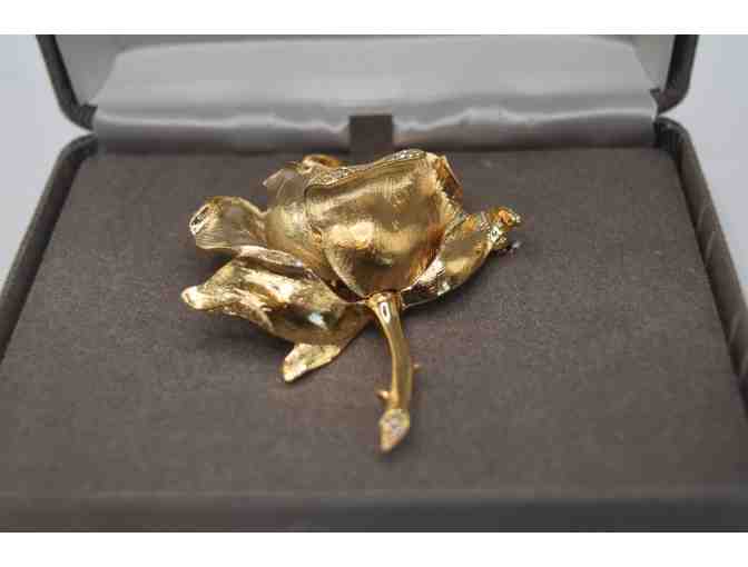 A Lovely Trio of Nolan Miller Flower Pins