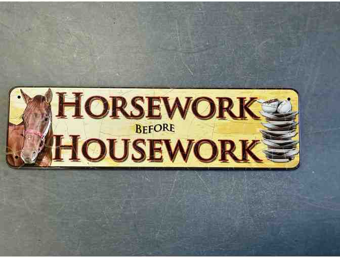 'Horsework' Country Kitchen Basket