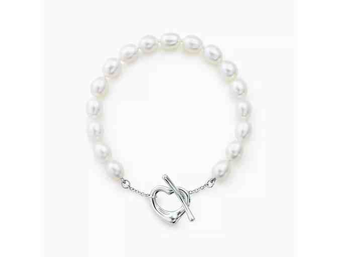 Elsa Peretti Open Heart Pearl Necklace, Bracelet - Tiffany & Co