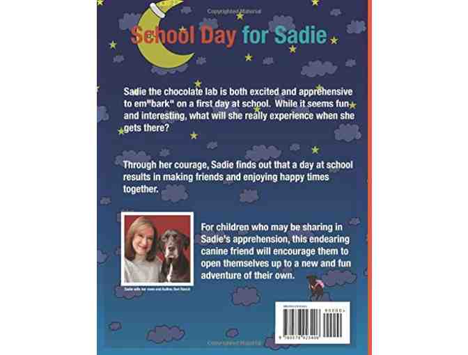 School Day for Sadie and Snow Day for Sadie Children's Book with Stuffed Animal