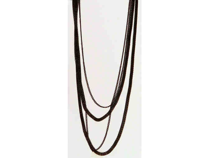 Chain Necklace with Four Strands-Lot 147