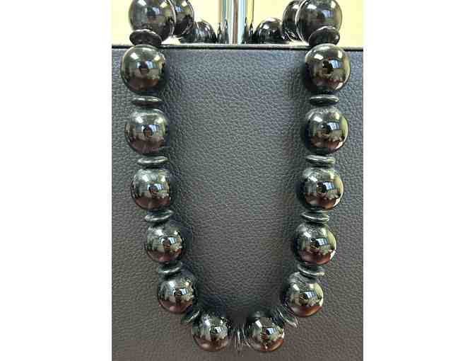 Choker with Black Onyx Orbs - 70 - Photo 2
