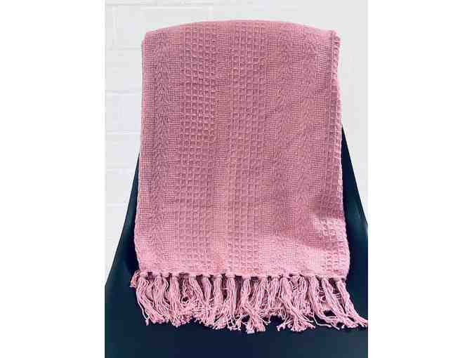 Throw blanket from ARC Interiors.