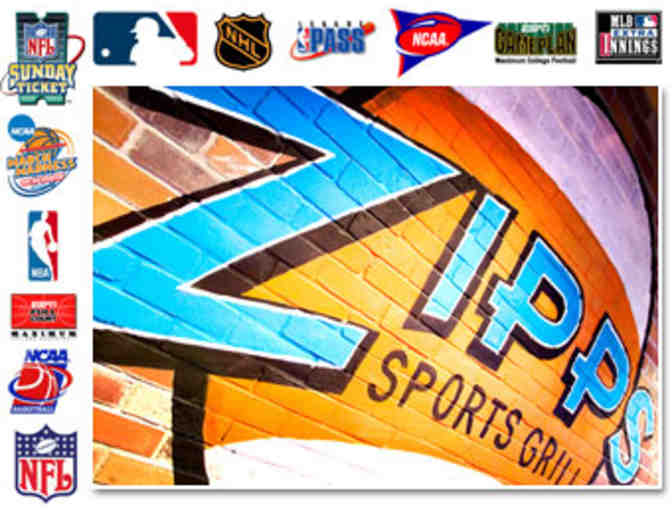 Zipps Sports Grill- $20 Gift Certificate
