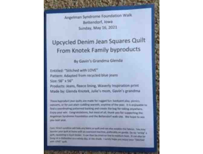 Hand Made Jean Quilt