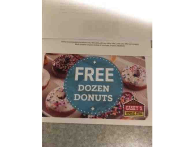 Casey's Donut Certificates Group 2