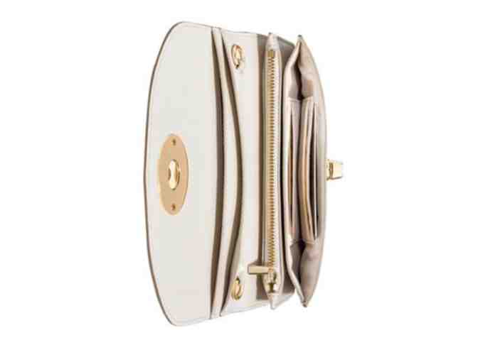 COACH CLUTCH WALLET WITH CHAIN IN SMOOTH LEATHER